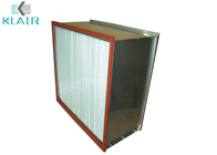 Filter der Glasfaser-Medien-hohen Temperatur HEPA mit SUS Rahmen-Aluminiumtrennzeichen
